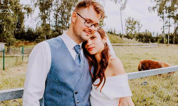 Günter und Dascha Glückliches Ehepaar Dascha und Günter